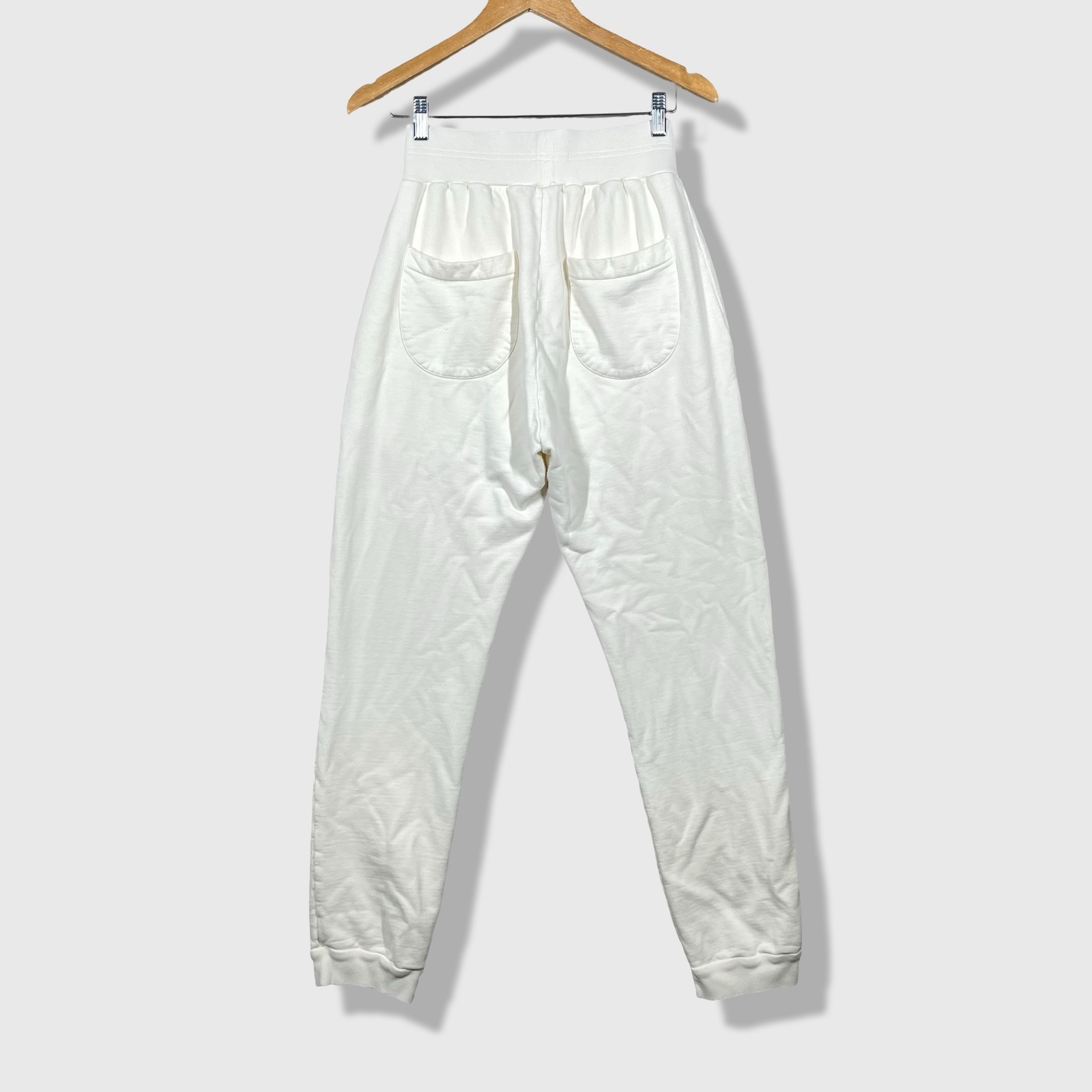 Olderbrother Sweatpants Women Xs White Minimalist Sustainable Loungewear — image 3 of 6